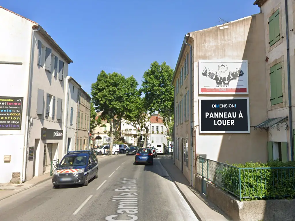 Panneau 4m² Av Camille Pelletan - Saint-Cannat