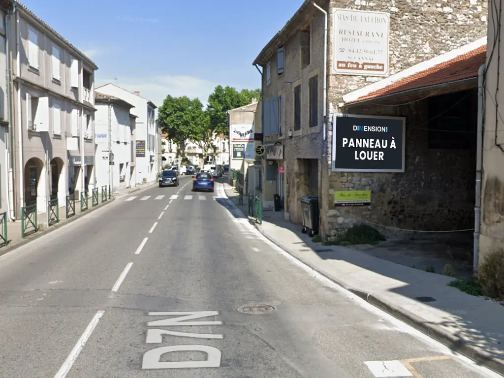 Panneau 4m² - D7 Av Camille Pelletan - Saint-Cannat