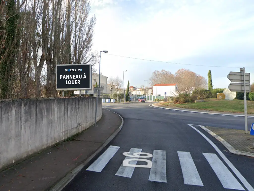 Panneau 4m² Rte de Saint-Maximin - Trets